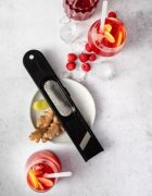 Microplane Инструмент 3 в 1 джинджифил неръждаема стомана черен -