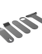 Microplane Комплект бар прибори от 5 части с PVD покритие неръждаема стомана с