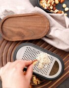 Microplane Ренде с контейнер и 2 капака Dark Grey -