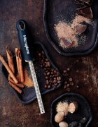 Microplane Ренде за подправки хирургическа неръждаема стомана 22 x 3cm Black -