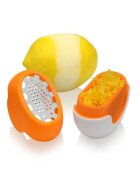 Microplane Ренде за цитруси "Flexi Zesti" неръждаема стомана оранжев цвят - Mic