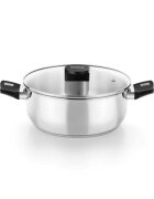 Monix Комплект съдове 9 части неръждаема стомана "Elite" -