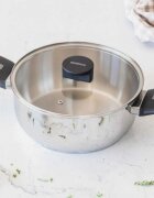 Monix Тенджера неръждаема стомана с капак 18 см / 1.75 L "Elite" -