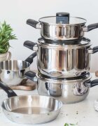 Monix Тенджера за сос неръждаема стомана 16 см / 1.5 L "Elite" -