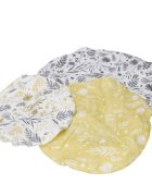 Natural Element Комплект от 3 калъфа за купа органичен памук - s
