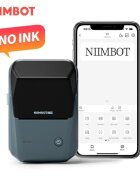 Niimbot Преносим термопринтер за етикети модел B1 Lake Blue -