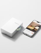 Niimbot Преносим термопринтер за етикети модел N1 бял -