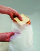 NOSTIK Комплект от 4 многократни торбички за препечен хляб и панини тефлонов