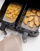 NOSTIK Комплект от 4 незалепващи защитни листа за двоен фритюрник "AirFryer"
