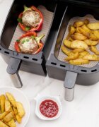 NOSTIK Комплект от 4 незалепващи защитни листа за двоен фритюрник "AirFryer"