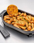 Ooni Овален чугунен тиган с подвижна дръжка 31 x 16 см "Sizzler" -