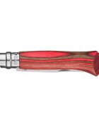 Opinel Джобен нож N°08 неръждаема стомана 8.5см "Tradition Luxe" Red Birc
