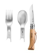 Opinel Комплект за пикник от 4 части неръждаема стомана "Picnic Plus" - Opi