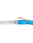 Opinel N°07 джобно ножче неръждаема стомана 8 см "Colorama" Cyan -