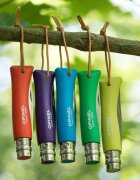 Opinel N°07 джобно ножче неръждаема стомана 8 см "Colorama" Orange - Opin