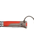Opinel N°08 джобен нож със свирка неръждаема стомана 85 см "Outdoor" Red