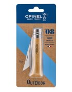 Opinel N°08 джобно ножче неръждаема стомана 85 см блистер "Tradition Ino