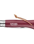 Opinel N°08 джобно ножче неръждаема стомана 85 см "Colorama" Garnet- Opi