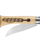 Opinel Нож N°10 от неръждаема стомана с тирбушон 10 см -