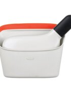 OXO Компактен комплект четка и съд за прах "Good Grips" -