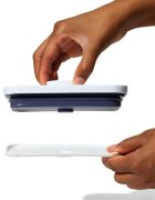 OXO Комплект контейнери за храна POP от 3 части пластмасови "Storm Blue"