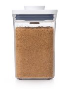 OXO Квадратен контейнер за храна пластмасов 11 x 11 x 16 cm 1 L -