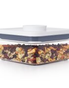 OXO Квадратен контейнер за храна пластмасов 16 x 16 x 10 cm 11 л -