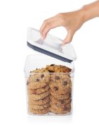 OXO Квадратен контейнер за храна пластмасов 16 x 16 x 16 cm 26 L -