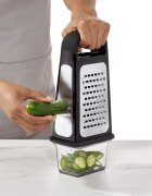 OXO Многофункционално ренде неръждаема стомана с контейнер -