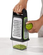 OXO Многофункционално ренде неръждаема стомана с контейнер -