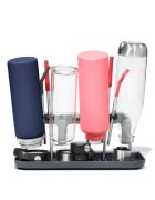 OXO Поставка за сушене на бутилки 31 x 16 x 122 см алуминий -