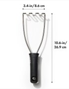 OXO Ръчна преса за картофи 27 см неръждаема стомана -