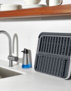 OXO Сгъваема стойка за сушене на ястие 417 x 371 x 51 см алуминий - O