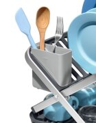 OXO Сгъваема стойка за сушене на ястие 417 x 371 x 51 см алуминий - O