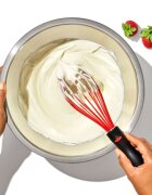 OXO Силиконова бъркалка 28 см "SoftWorks" Червена -