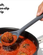 OXO Силиконова лъжица за готвене 32.4 см "Good Grips" Черна -