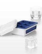 OXO Тава с 6 кубчета лед с капак силикон "Good Grips" -