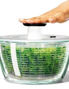 OXO Центрофуга за салата стъклена купа 4.1 L / 27 cm -