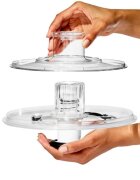 OXO Центрофуга за салата стъклена купа 4.1 L / 27 cm -