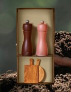 Peugeot Комплект 2 мелнички за сол и пипер 15 см "Tahiti Earth" Cacao&Nuts