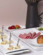 Porland Правоъгълно плато порцелан 36 см "Gastronomy Presentation" - Porlan