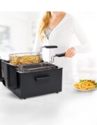 Princess Фритюрник с 2 отделения 6 л 2 x 1800 W черен цвят -