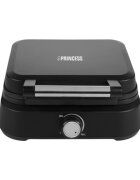 Princess Машина за приготвяне на белгийски вафли 1500 W -