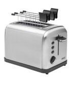 Princess Тостер с 2 гнезда 950W "Steel Style 2" -