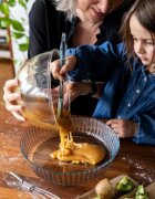 pyrex Форма за печене на флан изработена от термоустойчиво стъкло 26 см -