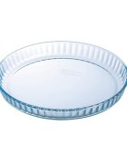 pyrex Форма за печене на тарт изработена от термоустойчиво стъкло 28 см -