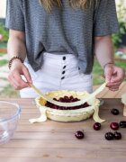 pyrex Форма за тарт с дръжки термоустойчиво стъкло 26x23см/1.3л -