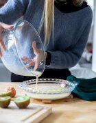 pyrex Форма за тарт с дръжки термоустойчиво стъкло 26x23см/1.3л -