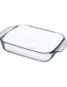 pyrex Комплект от 2 правоъгълни термоустойчиви стъклени съда 3 л/4 л - PYRE