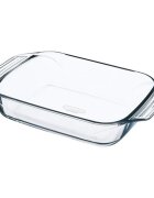 pyrex Комплект от 2 правоъгълни термоустойчиви стъклени съда 3 л/4 л - PYRE